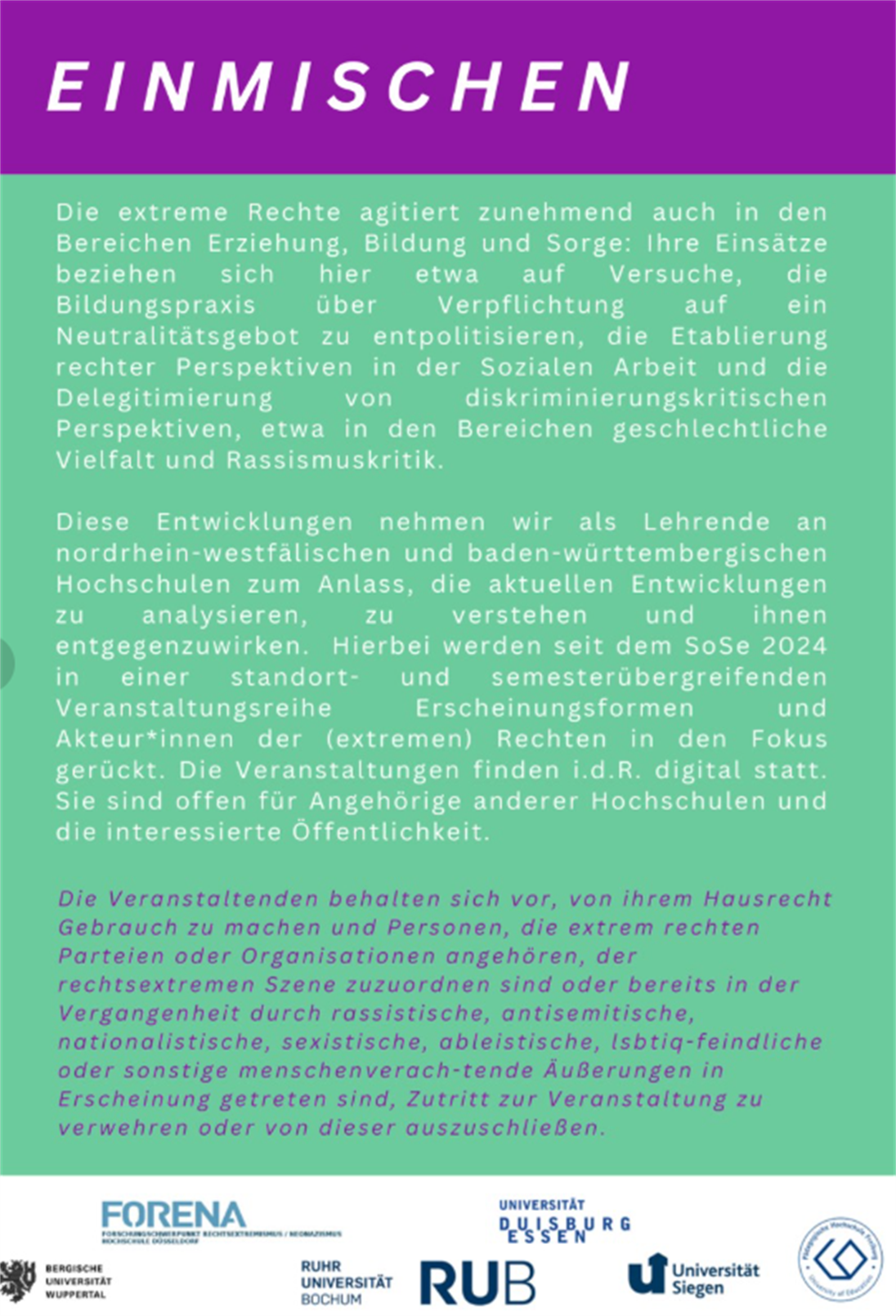 Einmischen Vortragsreihe Flyer S.3